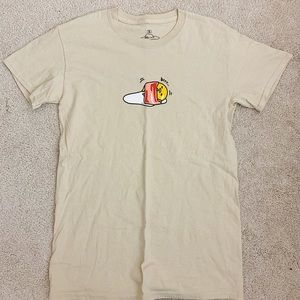 GUDETAMA CHARACTER T-SHIRT